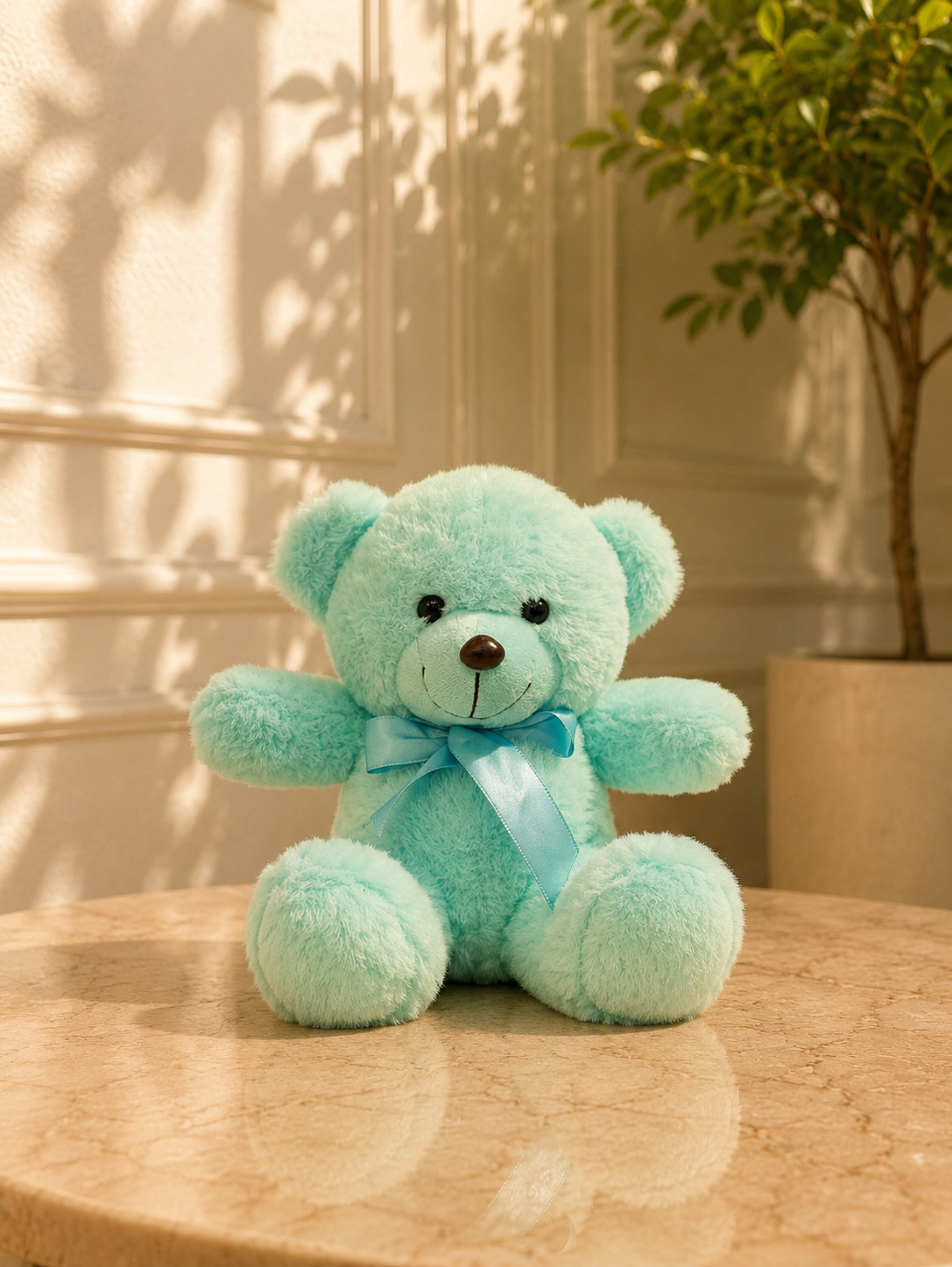 Small Blue Teddy Bear