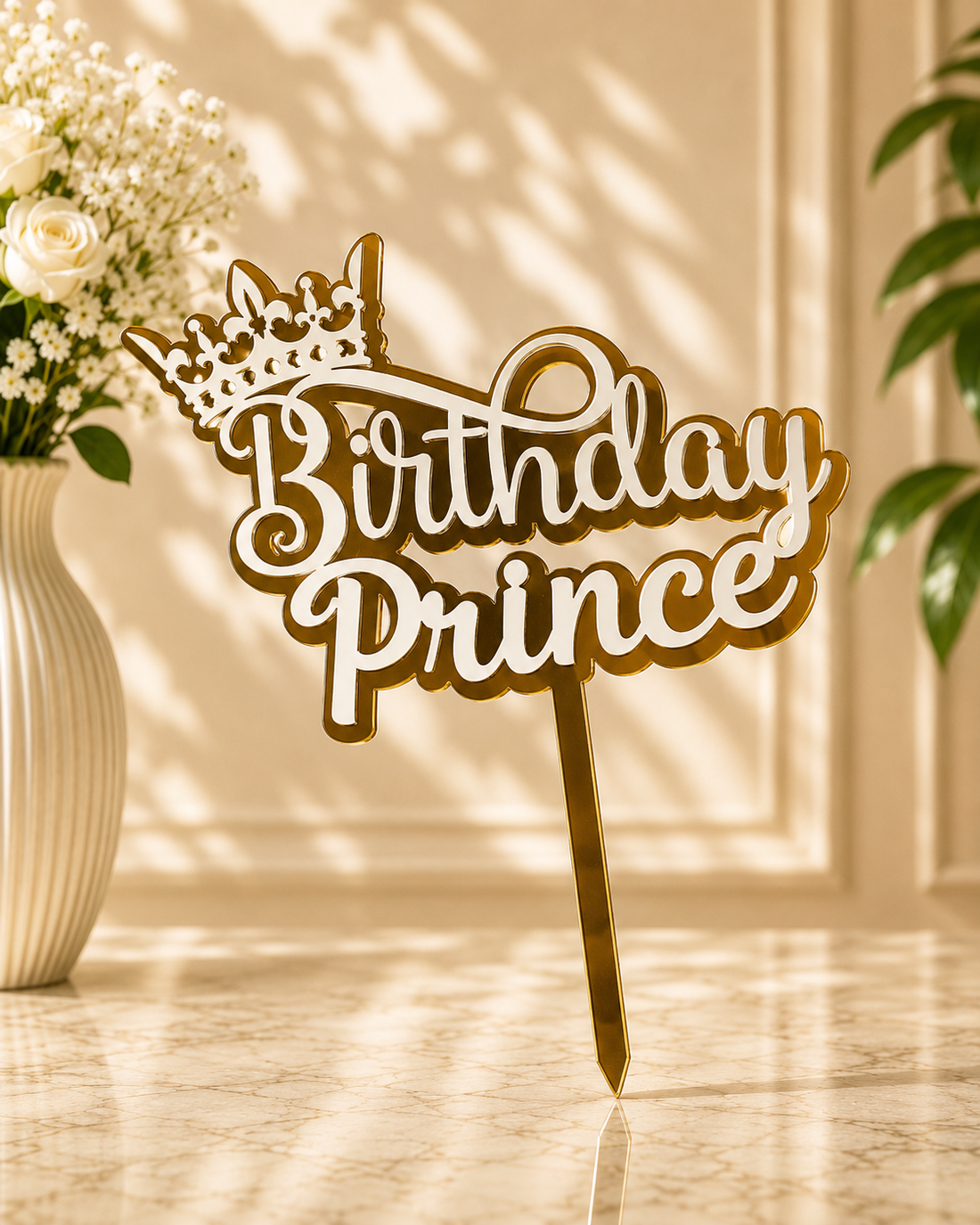 Birthday Prince Add-On Balloon