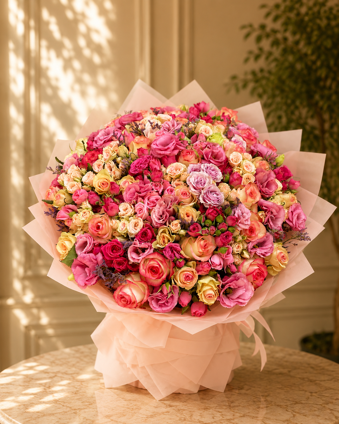 Colorful Roses Bouquet