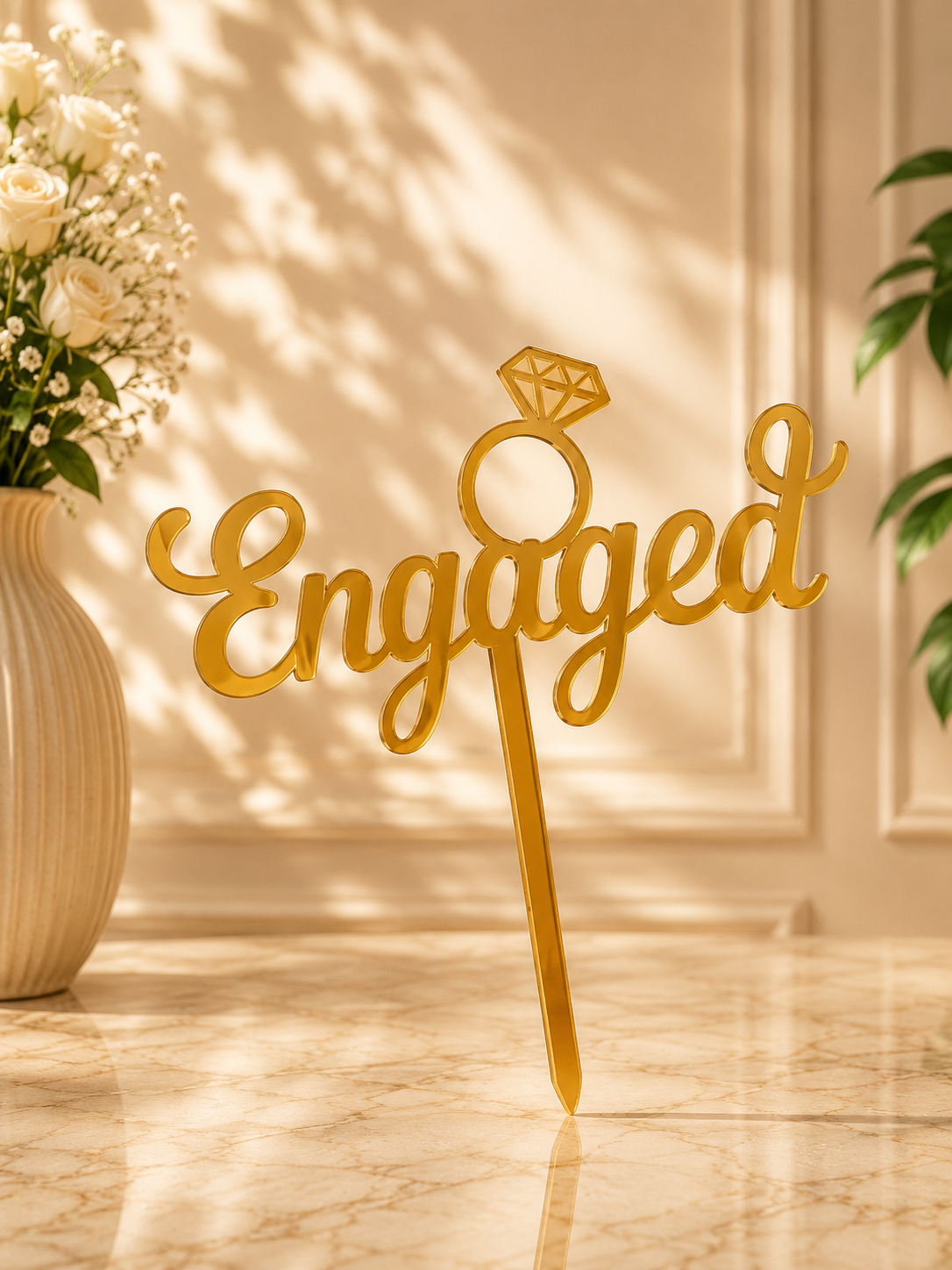 Gold Add-On Balloon