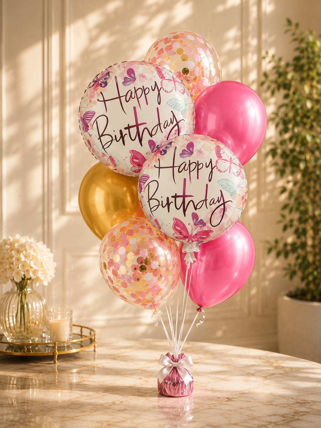 Balloon Cat Bundle – Pink