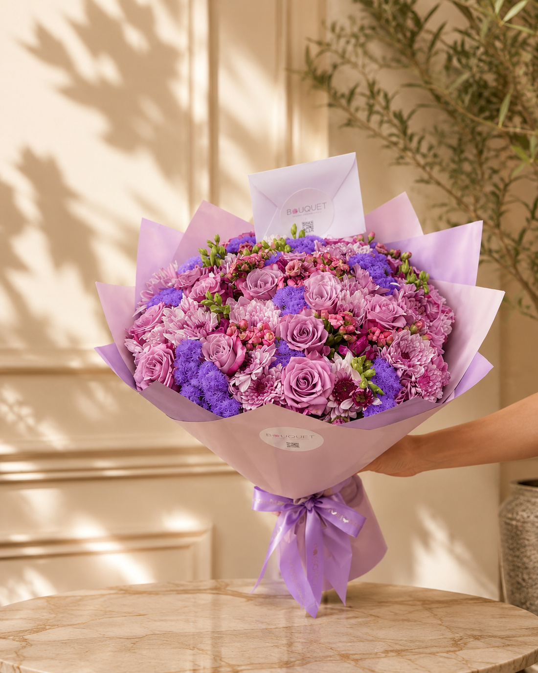 Lavender Roses Bouquet