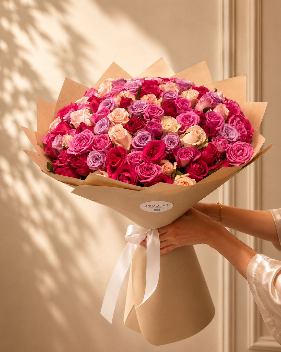 Multicolor Roses Bouquet